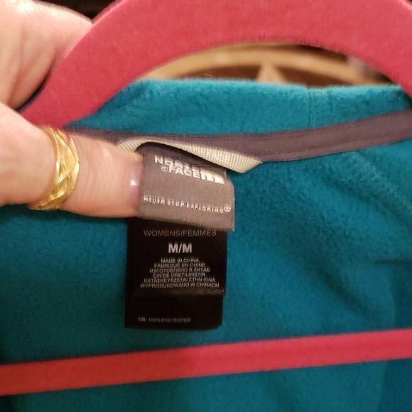 ❤️SOLD!❤️The North Face lightweight Teal Jacket - Picture 4 of 5